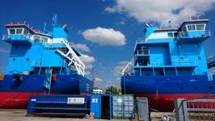 VG Shipping applies Ecospeed hard coating on Eco coaster low res vg shippsdsc_1109